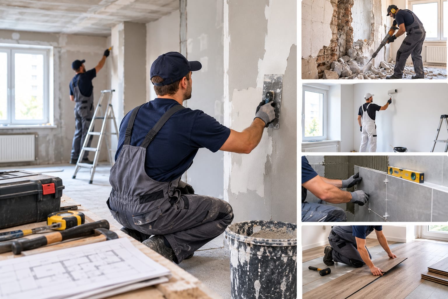 Renovācija un remontdarbi